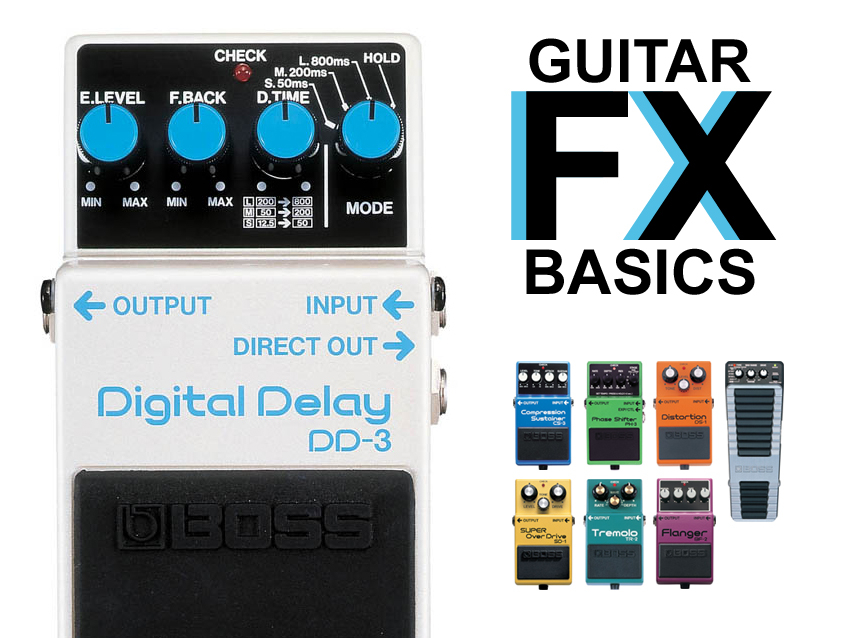 Our series of Guitar FX basics video lessons should help clear up the differences between different effects
